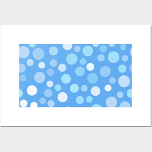 Fun Bubble Blue Posters and Art